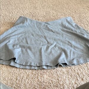 H&M Light Gray Circle Skater Skirt
